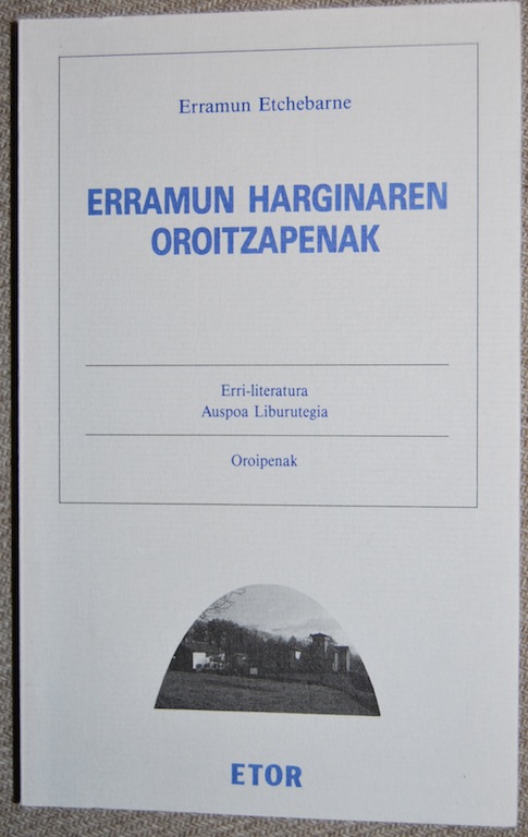 Cover of Erramun harginaren oroitzapenak